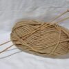 Agulha de Tricô em Bambú 33CM